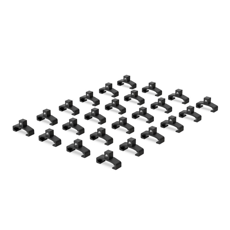 Olsa Tools Black Spring-Loaded Ball Bearing Socket Clips - 24-Pack (1/4-Inch) - Compatible with Olsa Socket Holders - Part: 1135 - Image 1